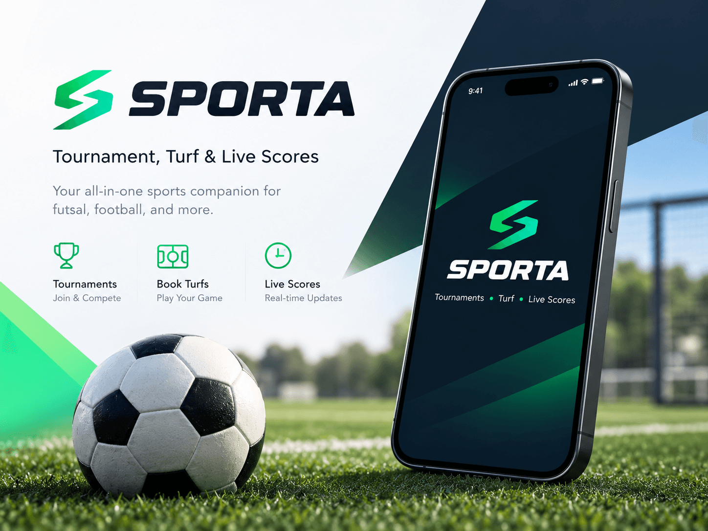 Sporta — Tournament, Turf & Live Scores